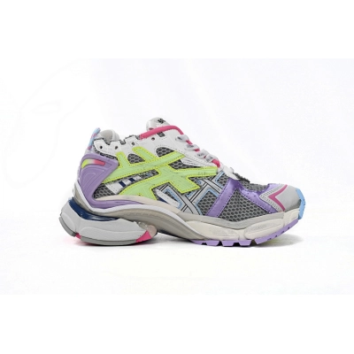  Balenciaga Runner White Yellow Purple W3RH5 0308 02