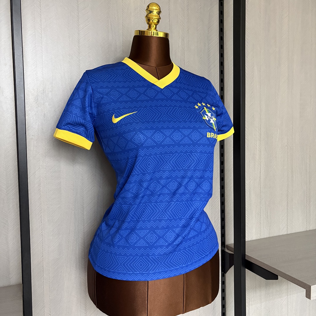 Women's 2026 Brazil Blue Jersey S-XXL