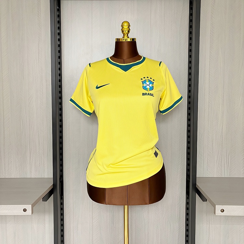 Women's 2026 Brazil Home 1_1 Jersey S-XXL