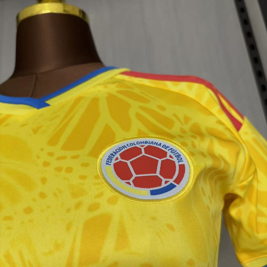 Women's 2026 Colombia Home Jersey S-XXL