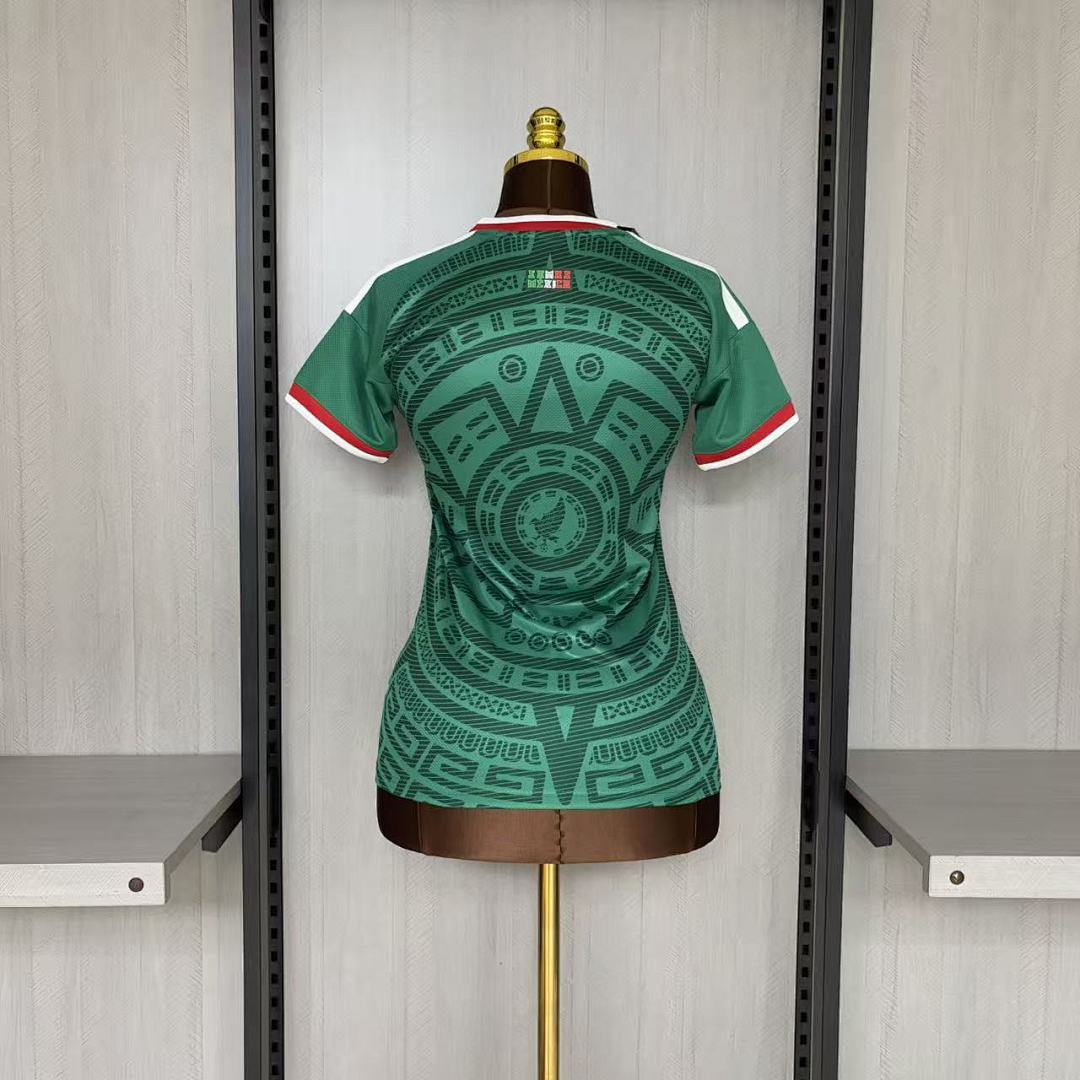Women's 2026 Mexico Home Jersey Women's Size