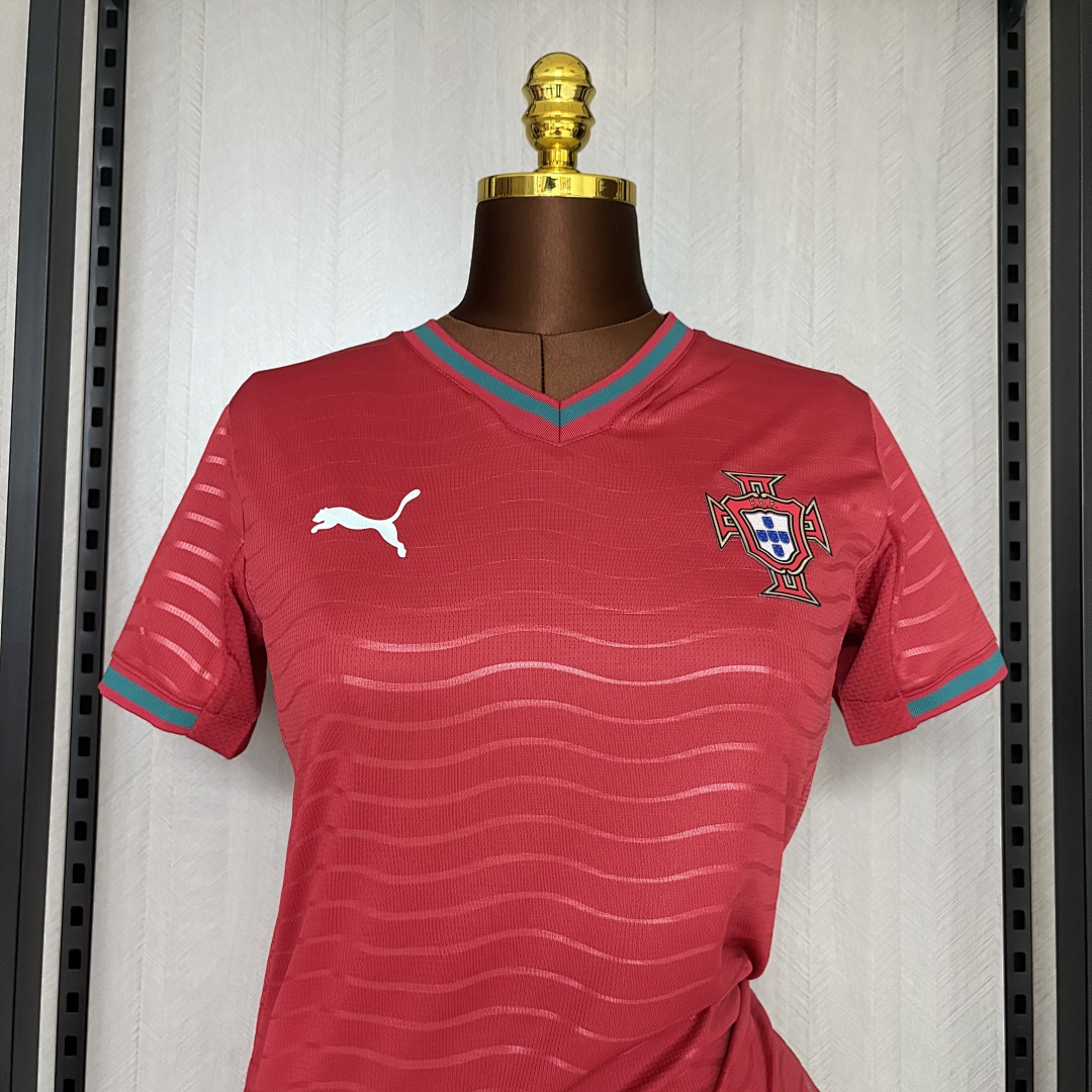 Women's 2026 Portugal Home Jersey Women's Size