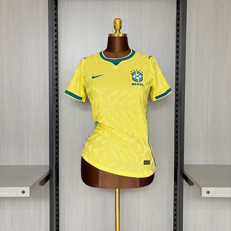 Women's Player version 2026 Brazil home 1_1 Jersey S-XXL