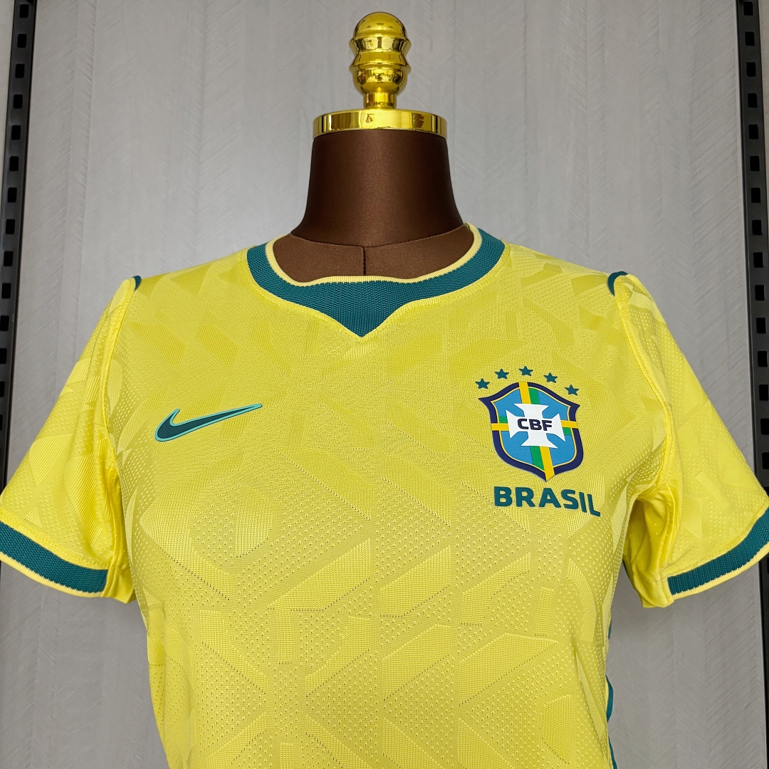 Women's Player version 2026 Brazil home 1_1 Jersey S-XXL