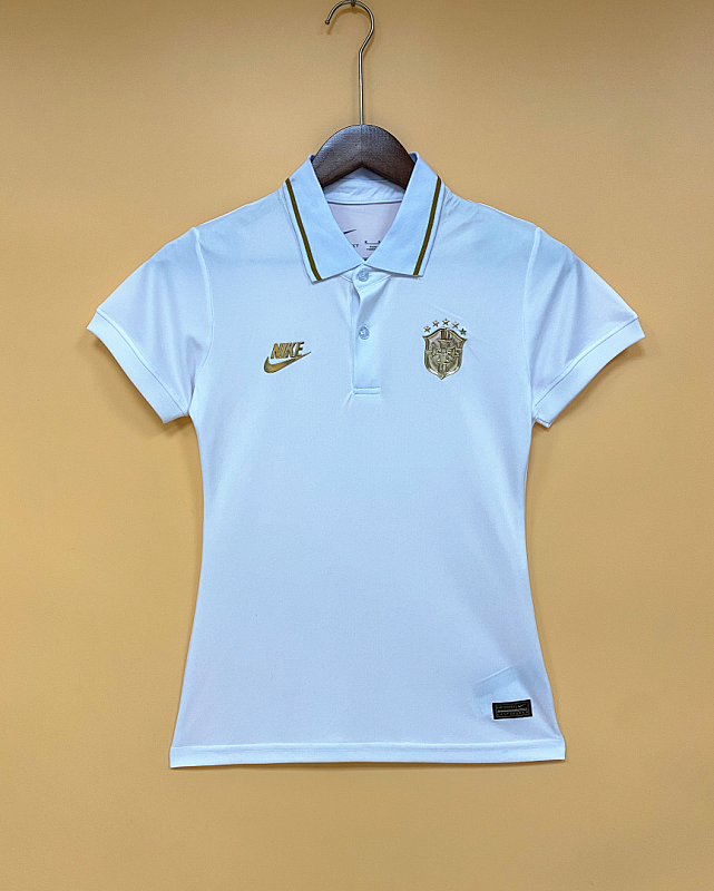 Women's Polo Brazilian White S-XXL