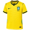 Camiseta amarilla de la selección de Brasil para el Mundial de 2026 (versión conceptual), talla para hombre