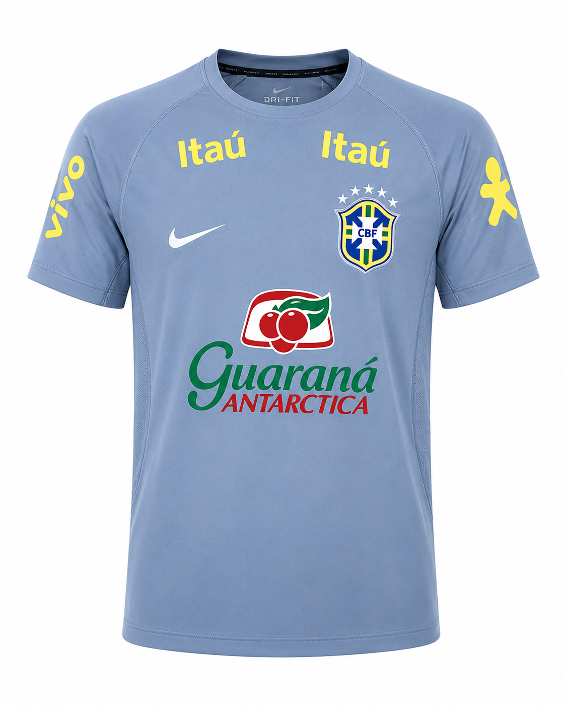22_23 Brazilian gray pre-match training service S-XXL