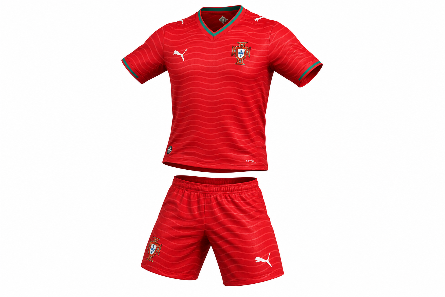 Kids 2026 Portugal home jersey sizes Children's Size