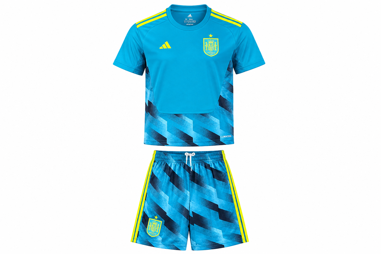 Kids 2026 Spain goalkeeper Jersey Children's Size