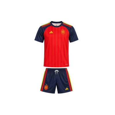 Kids 2026 Spain Home Jersey Children's Size 01
