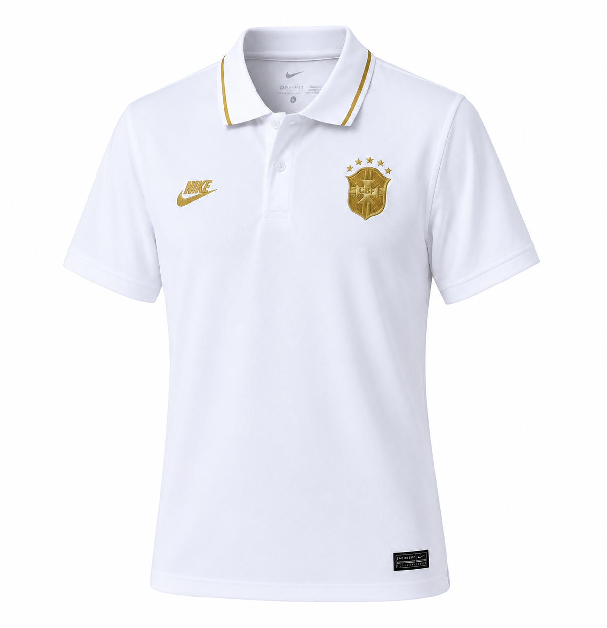 Polo Brazil White S-XXL