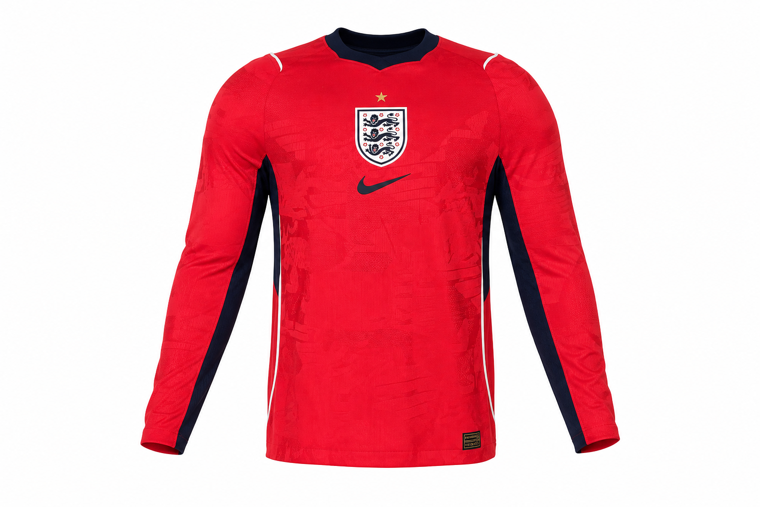2026 Player Version Long Sleeve England Away Jersey S–XXXXL