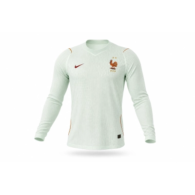 2026 Player Version Long Sleeve France Away Jersey 01