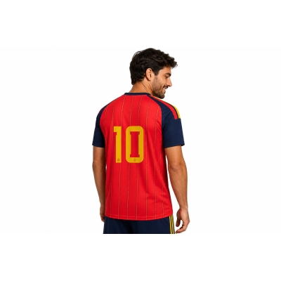 2026 Spain Home Customization Men's Size 02
