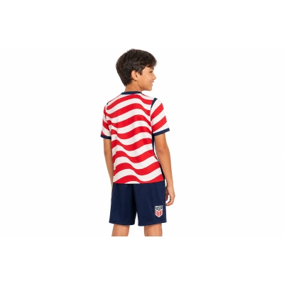 Nike USA Home Football Kit Red White 2026 02