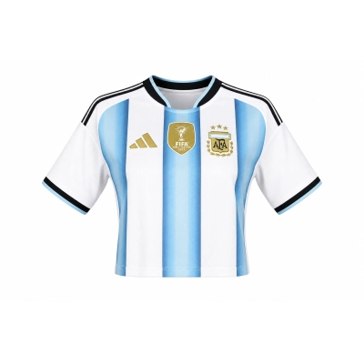 Short Women's 2026 Argentina Home Jersey S-XXL 01