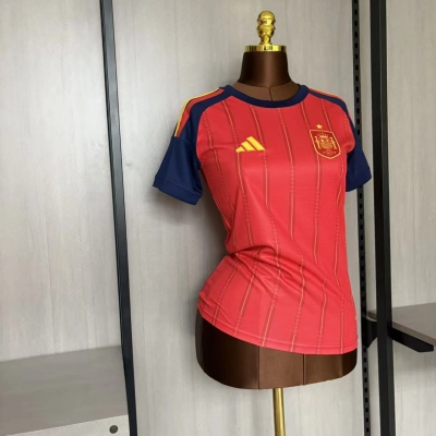 Women's 2026 Spain Home Jersey S-XXL 01