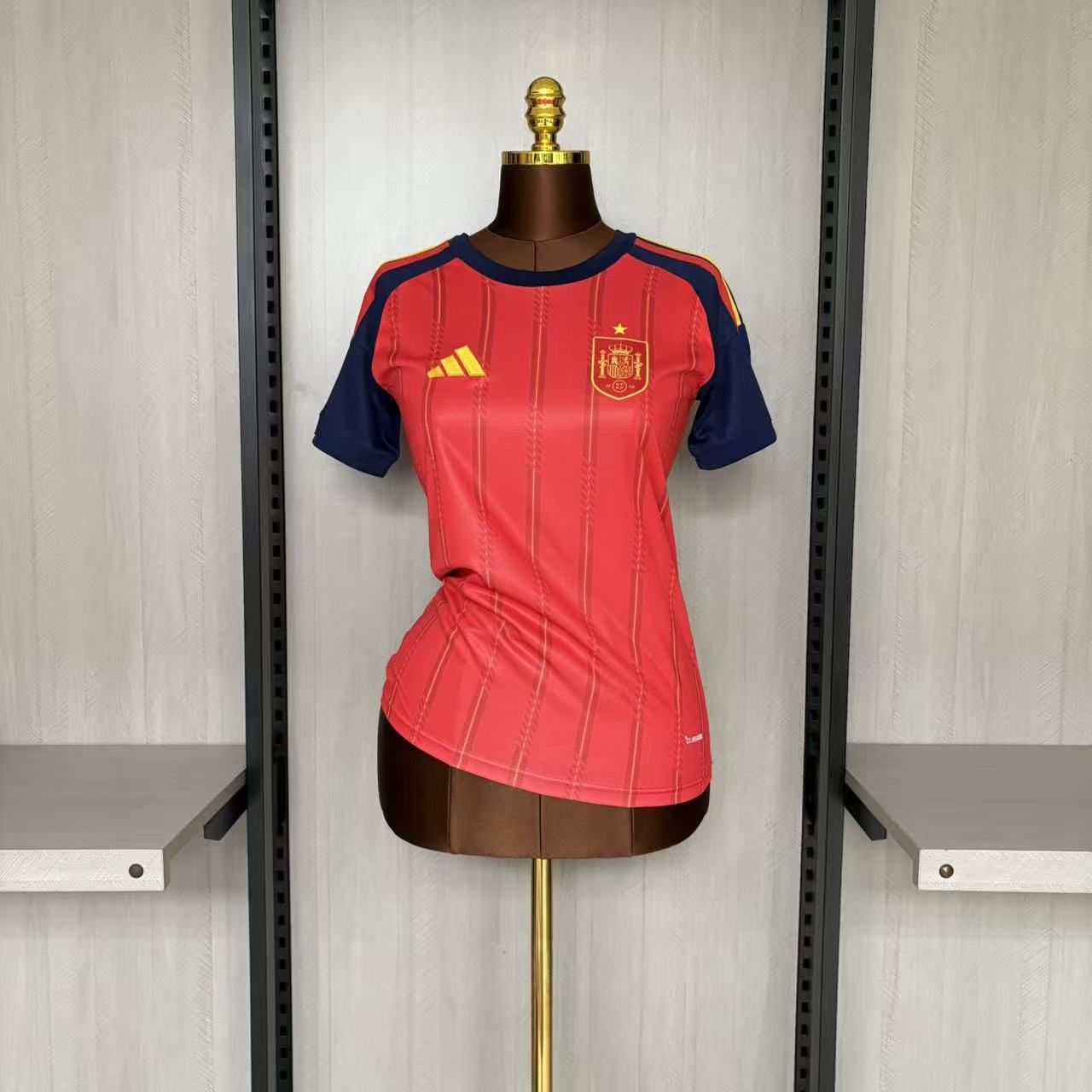Women's 2026 Spain Home Jersey S-XXL