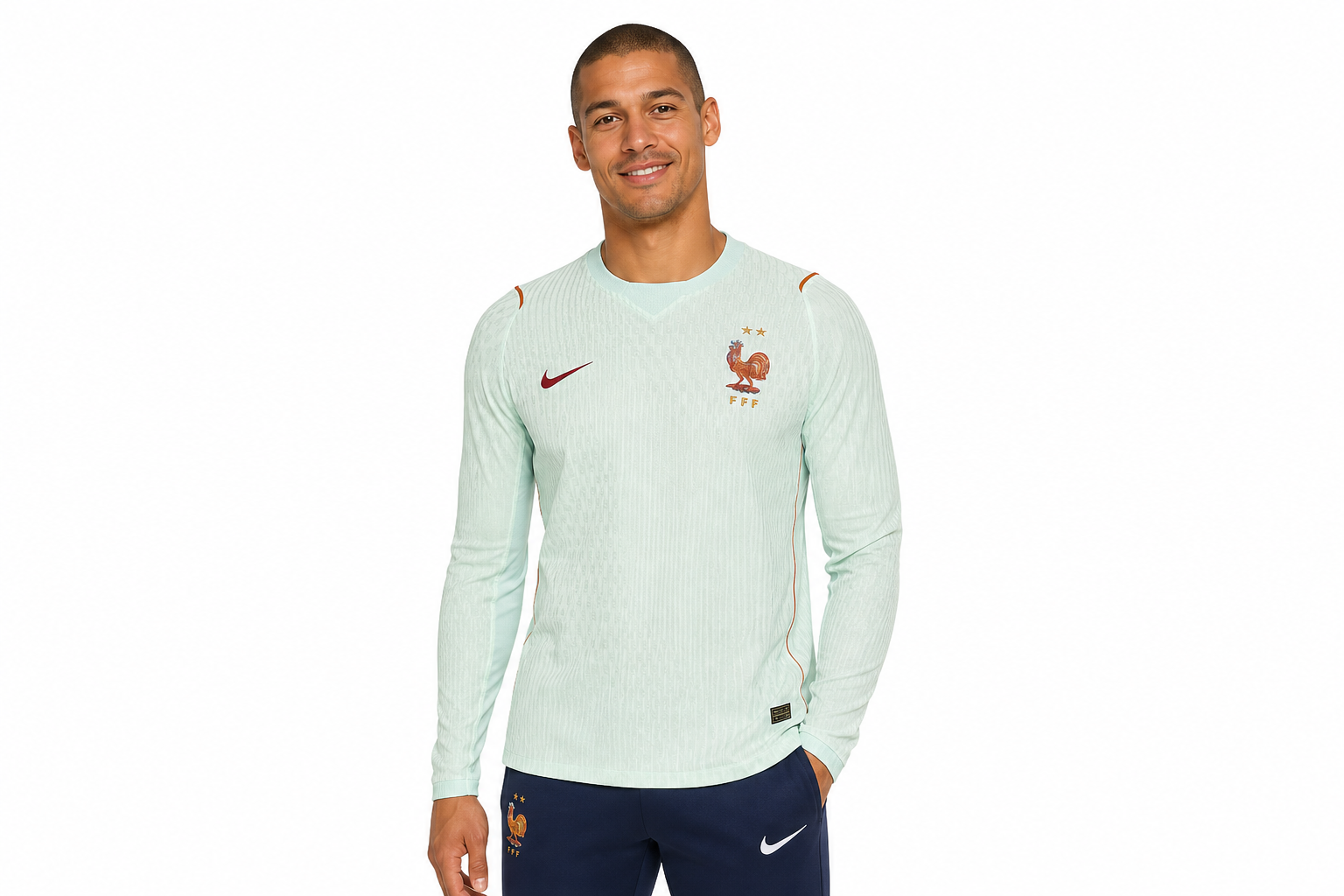2026 Player Version Long Sleeve France Away Jersey Men's Size