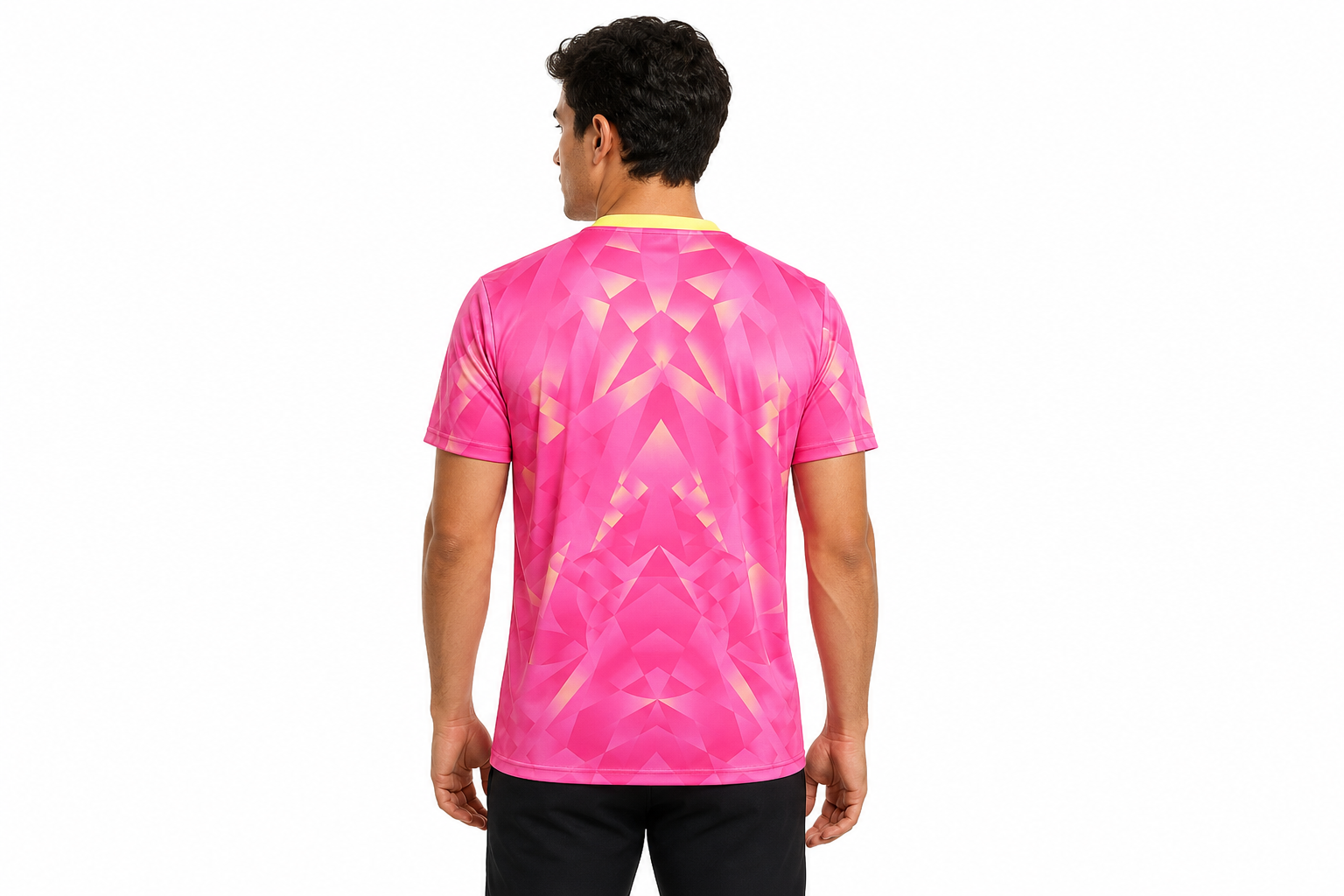 Camiseta rosa de Portugal 2026, talla para hombre