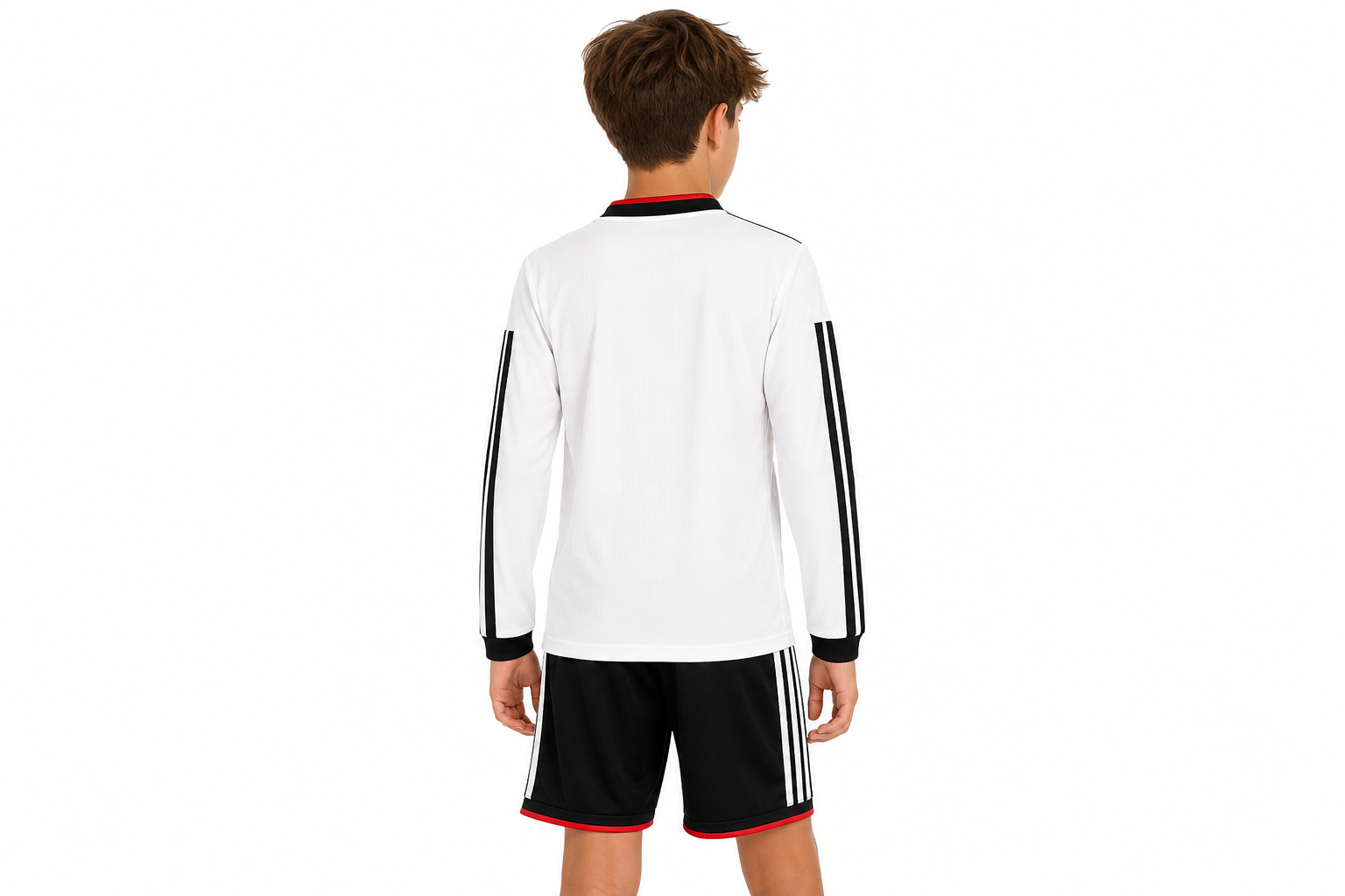 Kids long-sleeved 2026 Germany home jersey, sizes 16-28 Children's Size