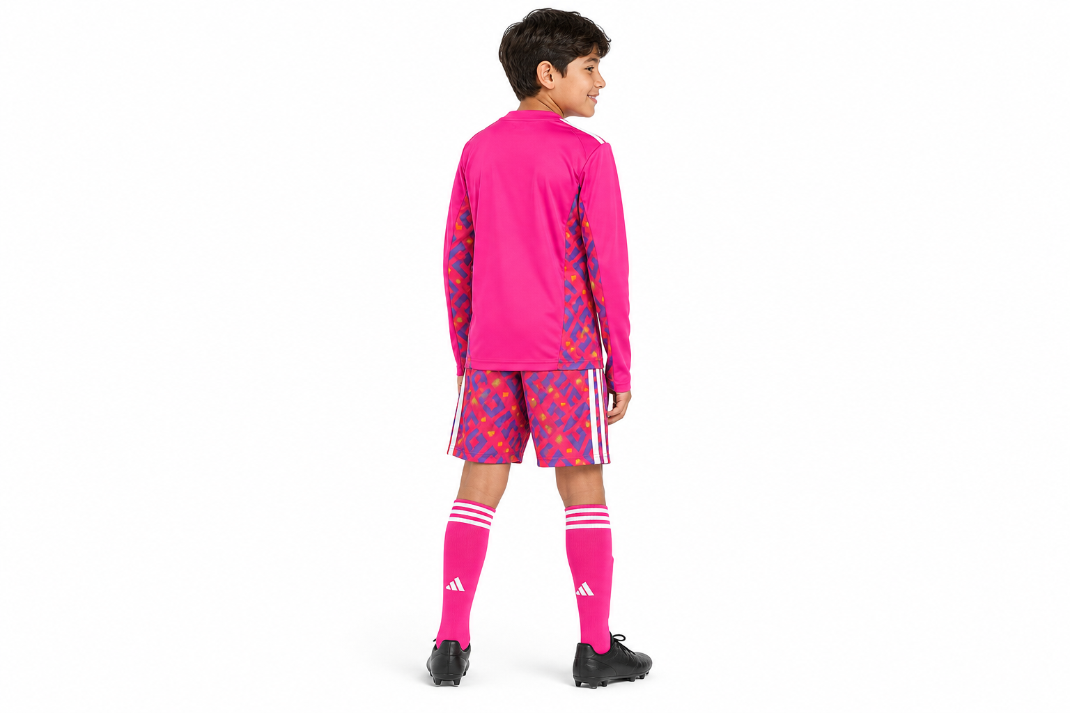 Camiseta de portero de México 2026 de manga larga para niños, tallas 16-28 (tallas infantiles)
