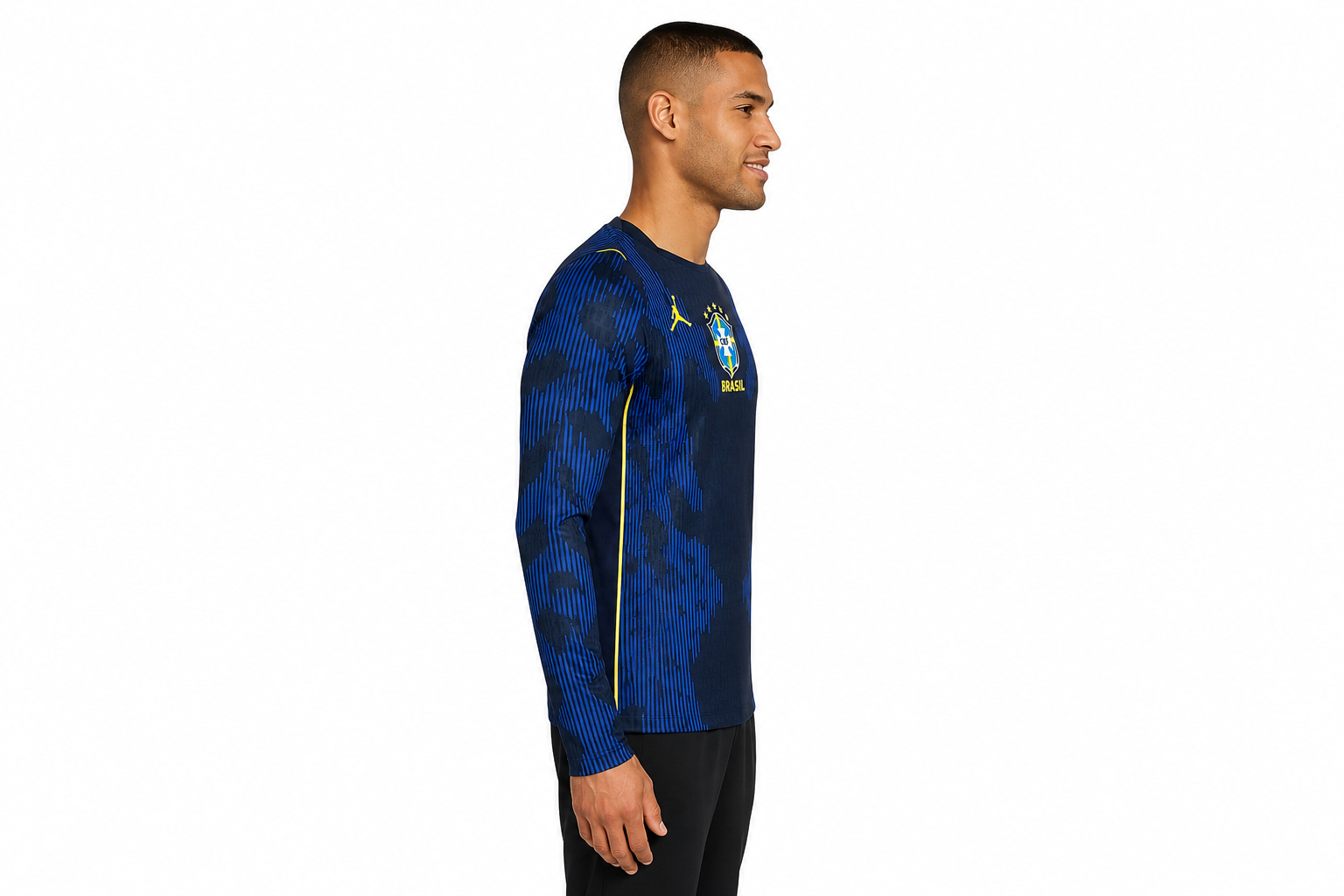Player version long-sleeved 2026 Brazil Away Jersey S-XXXXL Men's Size