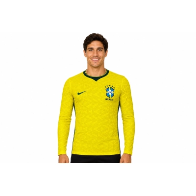 Player version long-sleeved 2026 Brazil concept version yellow jersey S-XXXXL Men's Size 01