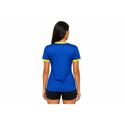 Women's 2026 Brazil Blue Jersey S-XXL Women's Size 02