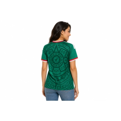 Women's 2026 Mexico Home Jersey Women's Size 02