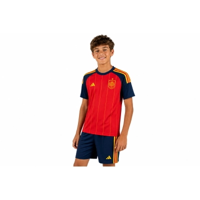 Kids 2026 Spain Home Jersey, Sizes 16-28 01