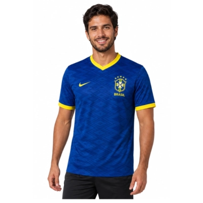 2026 Brazil Blue Jersey S-XXXXL Men's Size 01