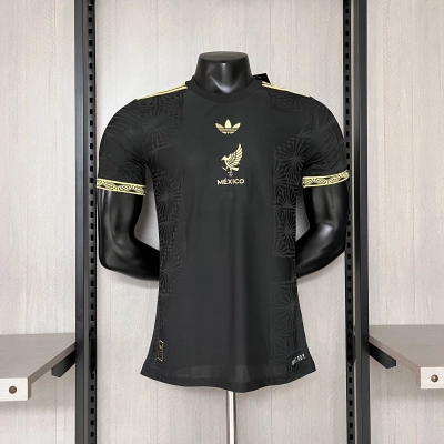 Player Edition 2025/26 Mexico Commemorative Edition Black Jersey S-XXXXL 01