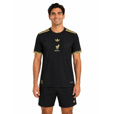 2025/26 Mexico Commemorative Edition Black Jersey S-XXXXL 02