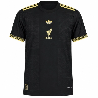 2025/26 Mexico Commemorative Edition Black Jersey S-XXXXL 01