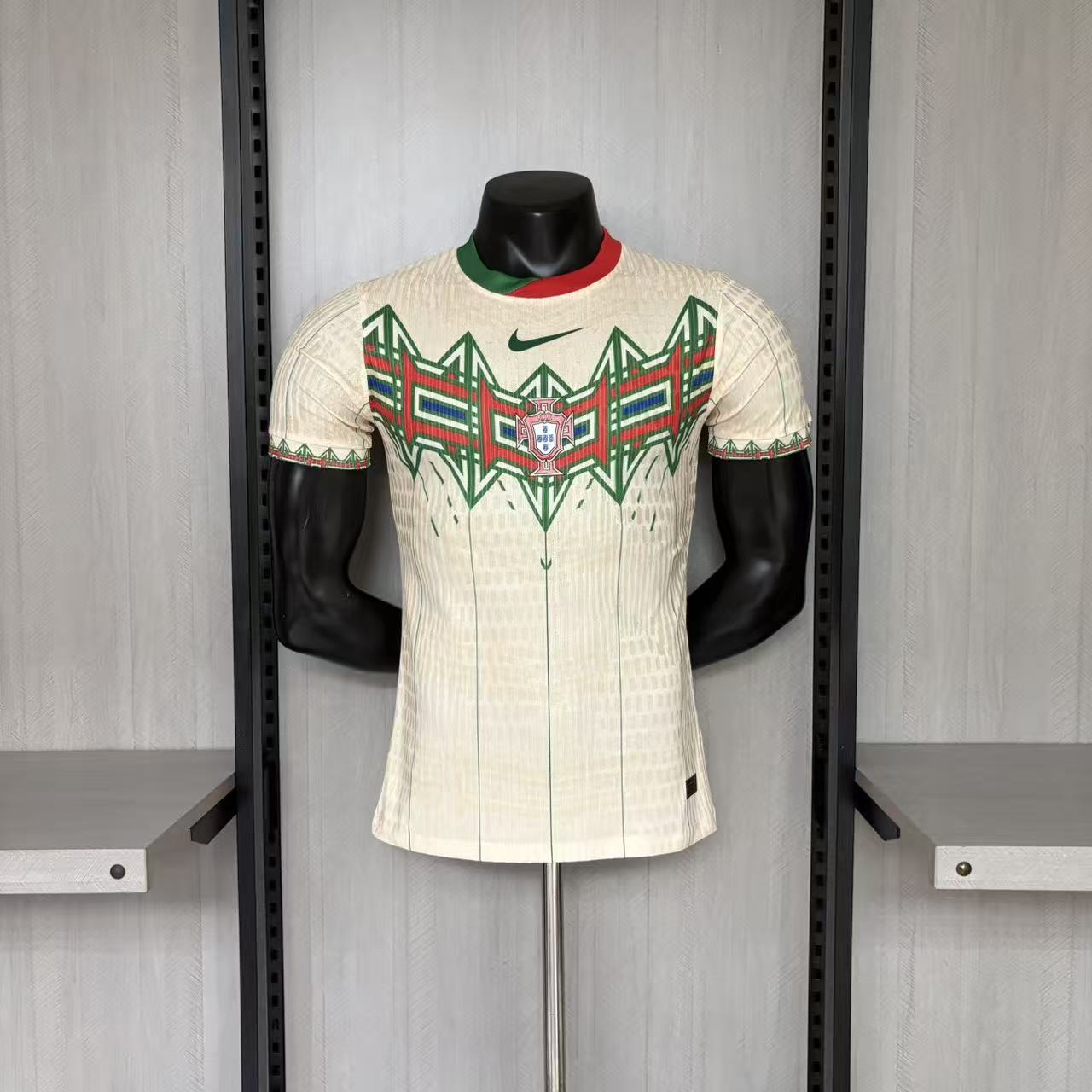 2026 Player Version Portugal Bege Jersey