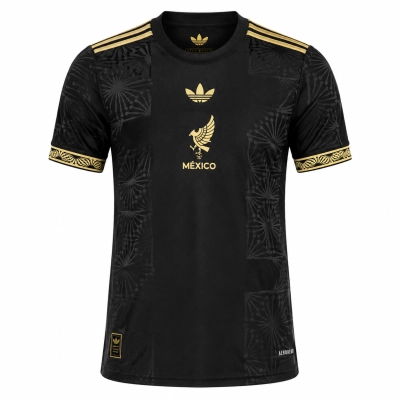 Edición para jugadores 2026 México, edición conmemorativa, camiseta negra n.º 01