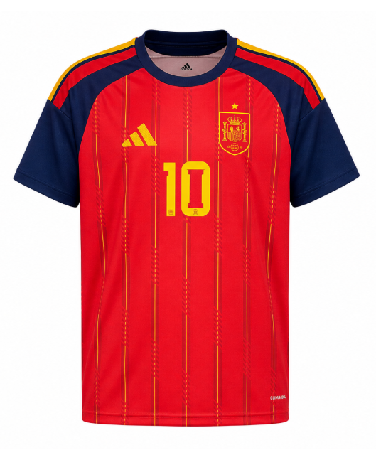2026 World Cup Spain Home Customization Mens Size