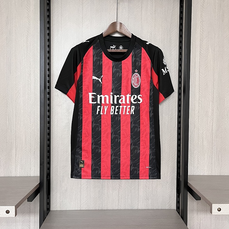 2025_26 AC Milan Home Jersey S-XXXXL
