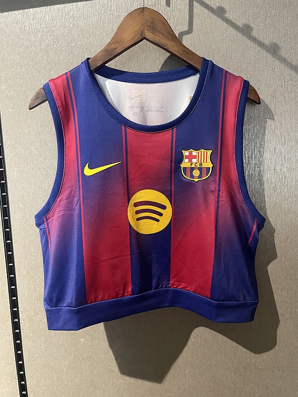2025_26 Barcelona Women's Football Yoga Vest S-XL