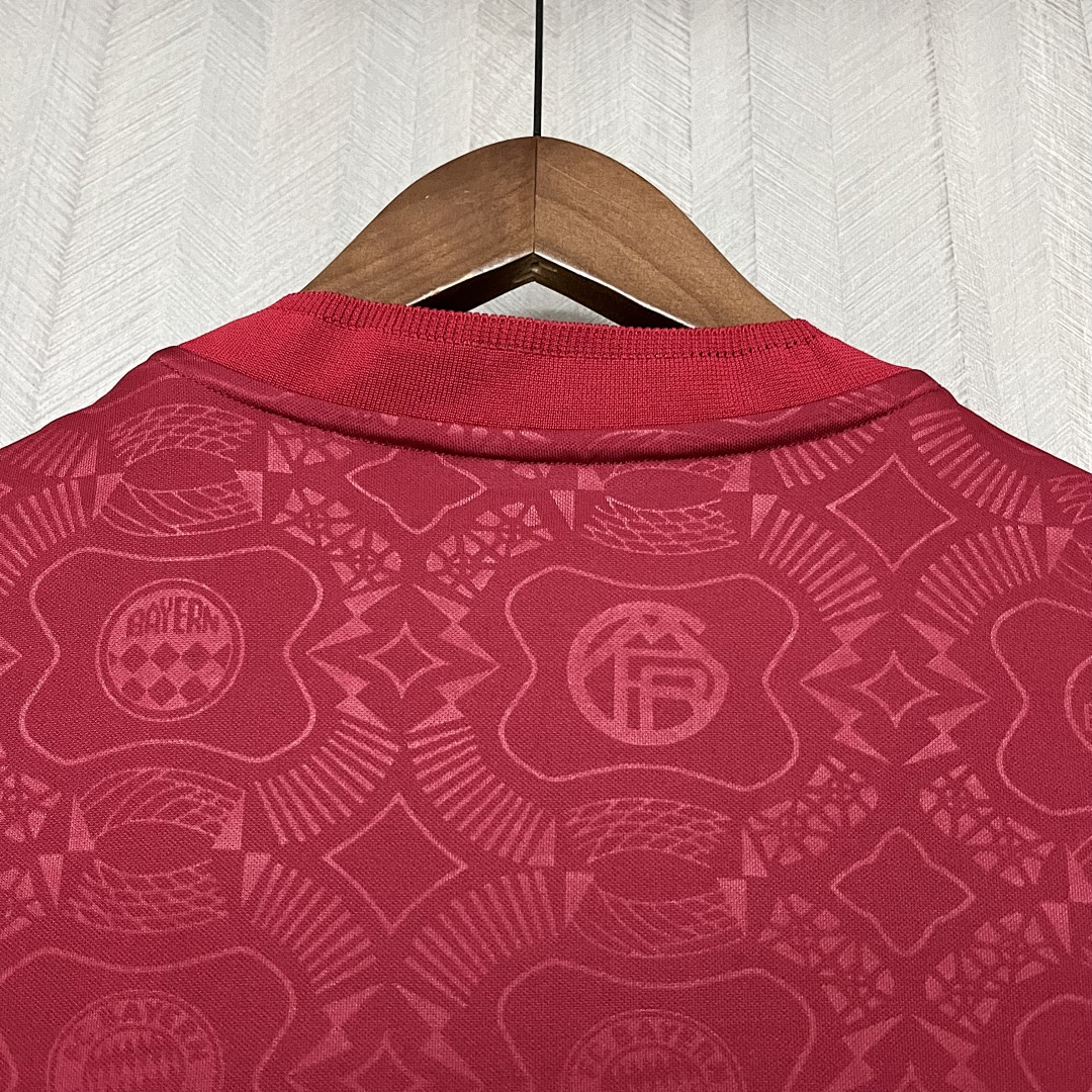 2025_26 FC Bayern 125th Anniversary Red Jersey S-XXXXL