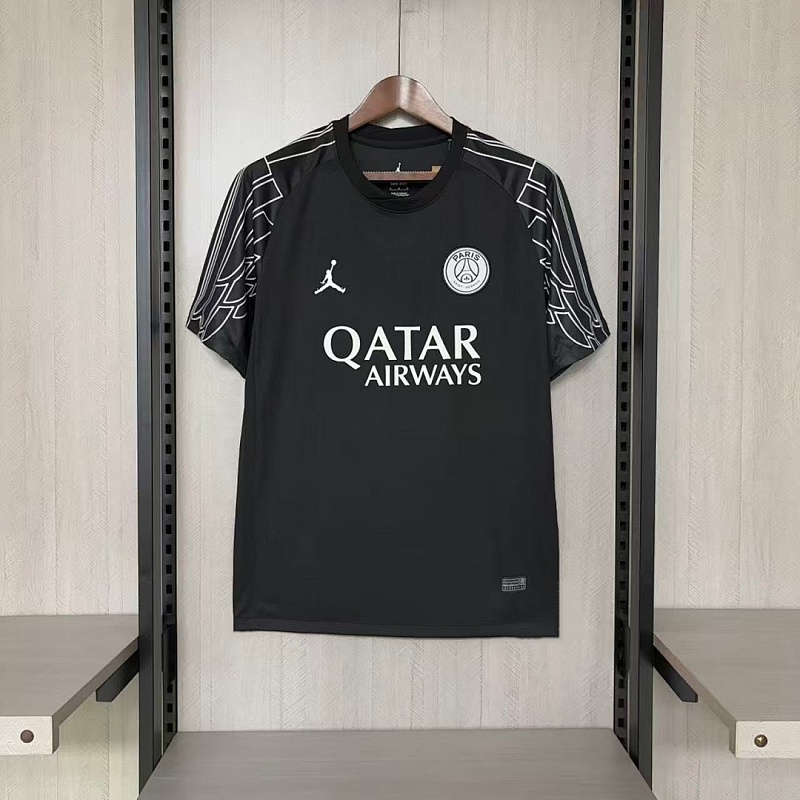 2025_26 PSG Black Jersey S-XXL