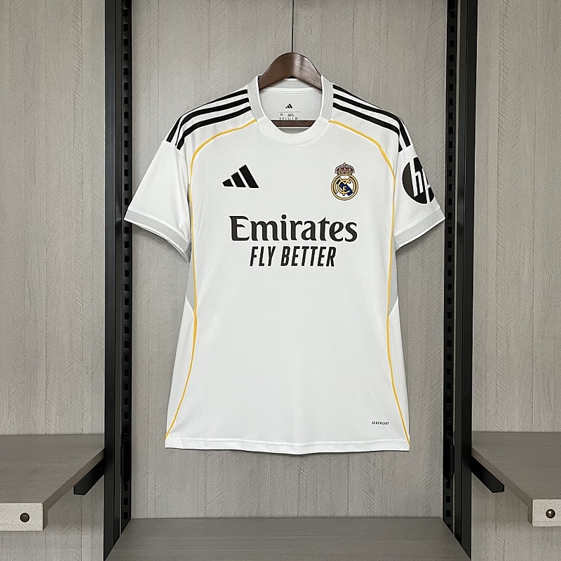 2025_26 Real Madrid home jersey S-XXXXL
