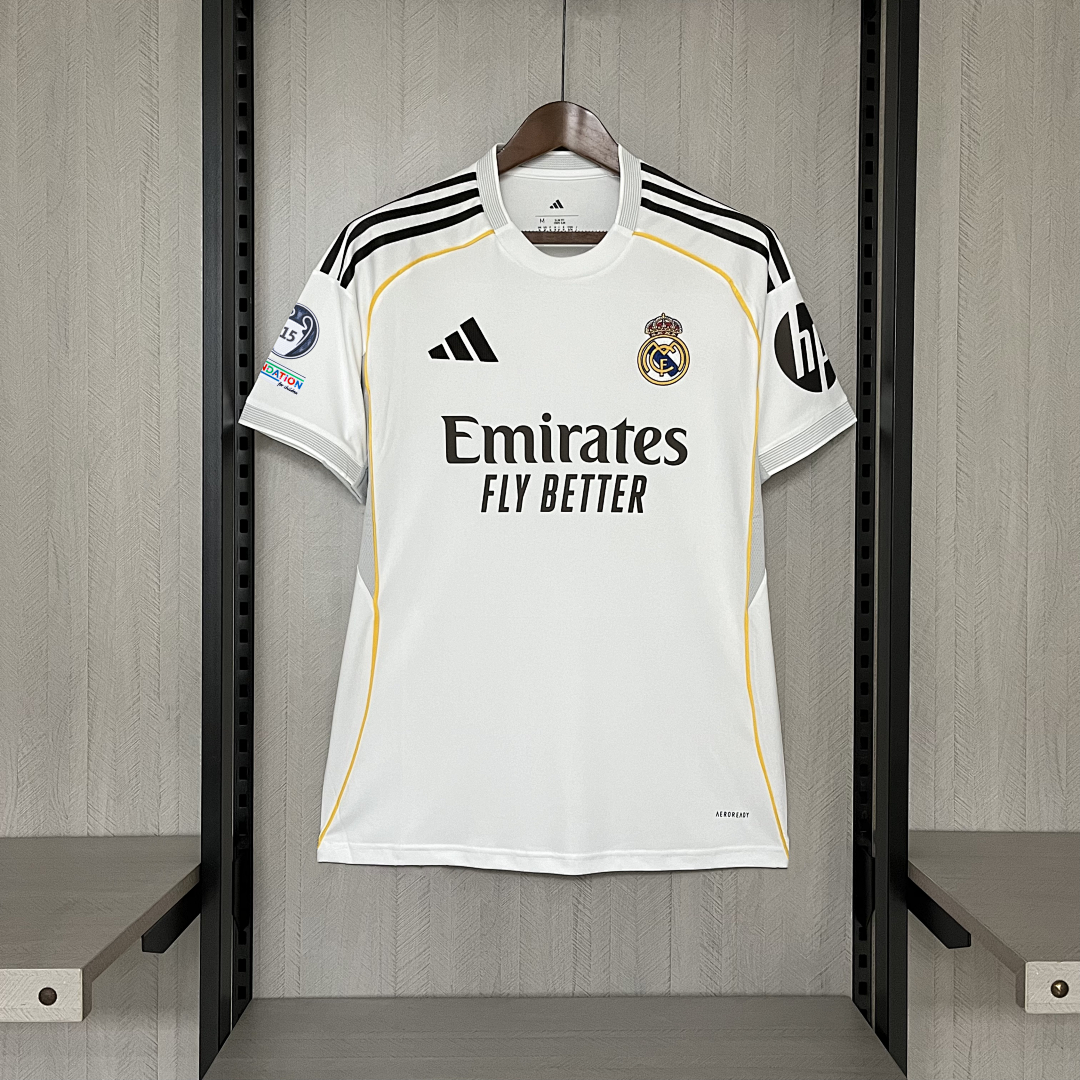2025_26 Real Madrid home jersey S-XXXXL