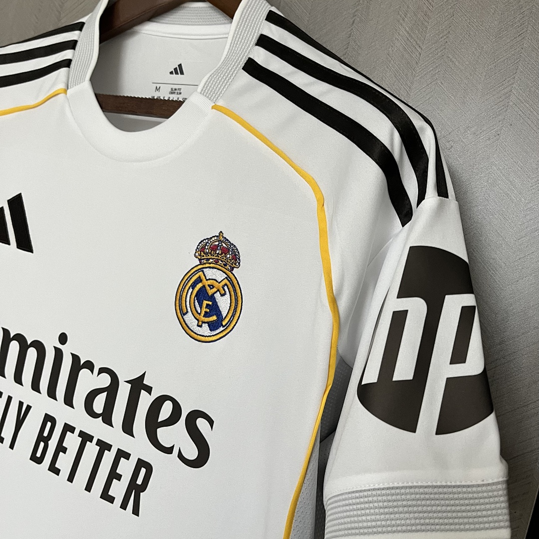 2025_26 Real Madrid home jersey S-XXXXL