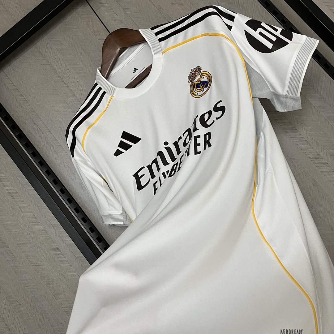 2025_26 Real Madrid home jersey S-XXXXL