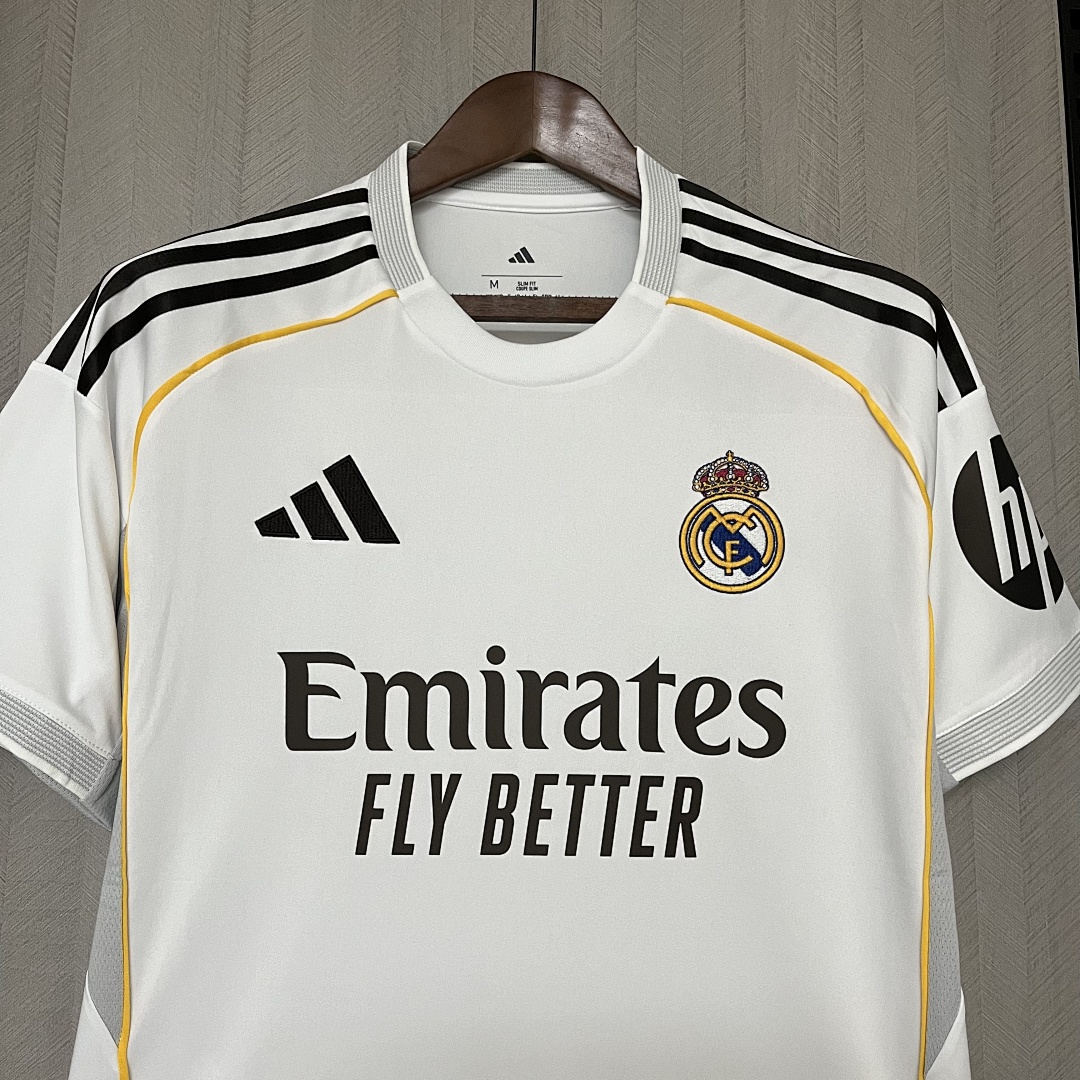 2025_26 Real Madrid home jersey S-XXXXL