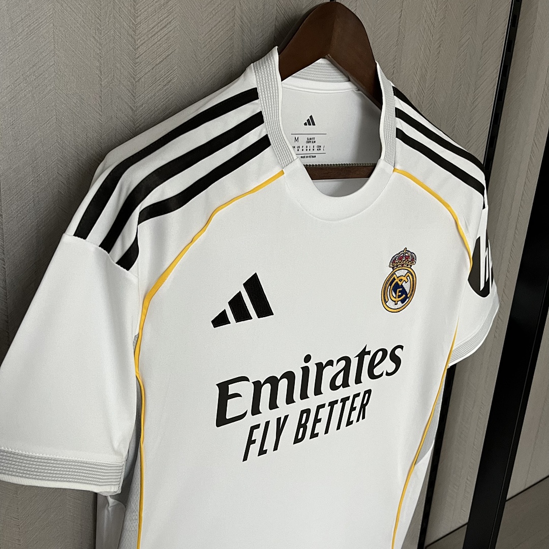 2025_26 Real Madrid home jersey S-XXXXL