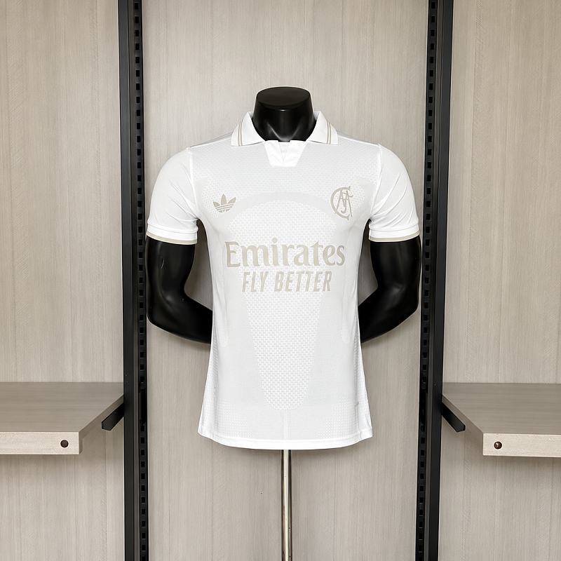 2026_27 Player Edition Real Madrid 125th Anniversary White Jersey S-XXL