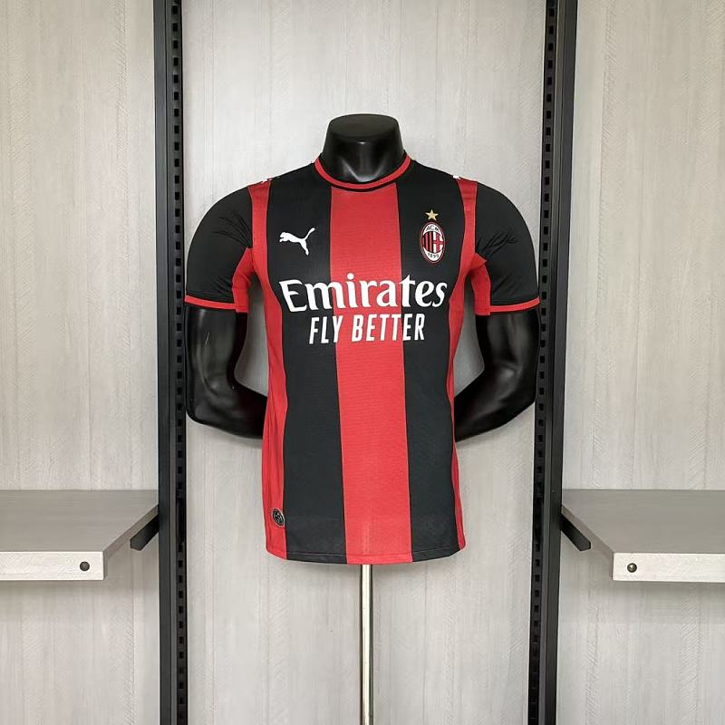 2026_27 Player Version AC Milan Home Jersey S–XXXXL